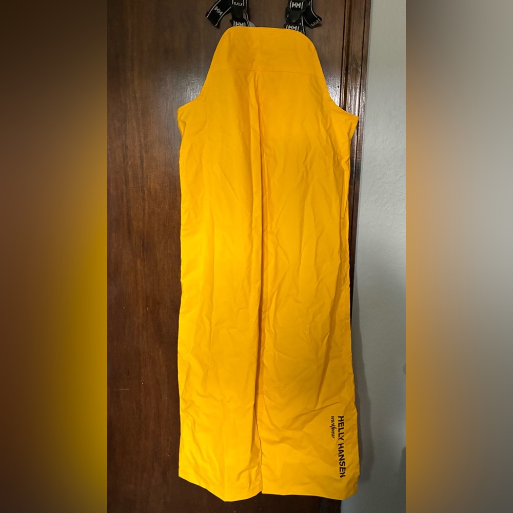 Helly Hansen Work Wear Men's RAIN BIBS size Medium NWT